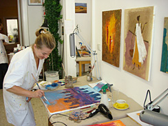 Sommerkurse Acryltechnik